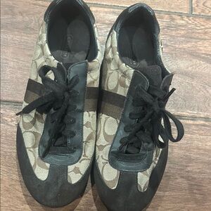 Coach Women's Sneakers in Black and Brown